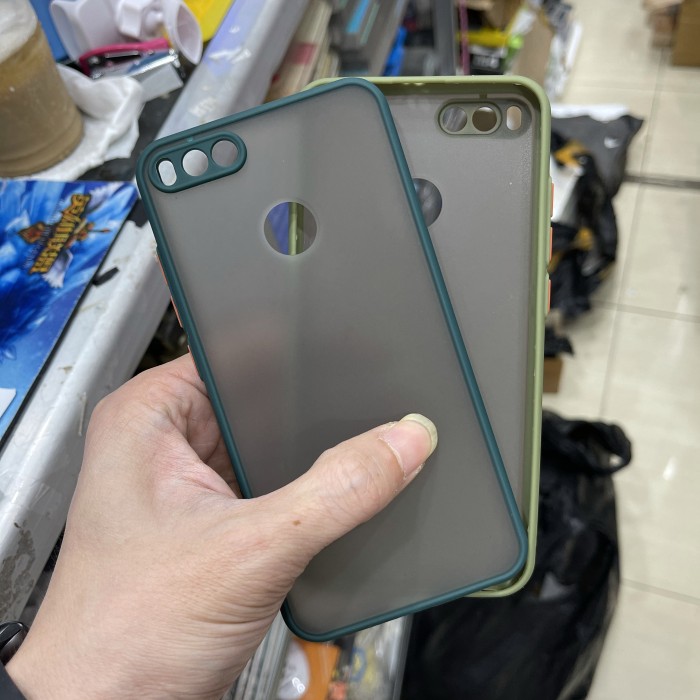 REDMI 5X MI A1 PREMIUM BUMPER HYBRID DOVE CASE BAHAN ANTI PECAH