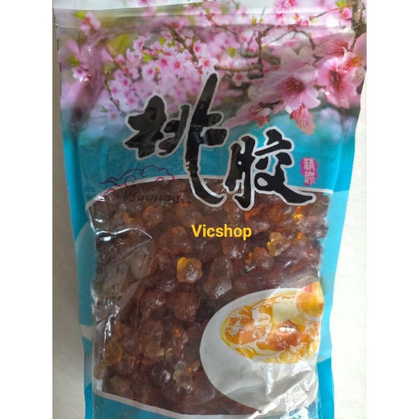 

PEACH GUM PREMIUM/TAO JIAO 500 gram PEARL BERSIH