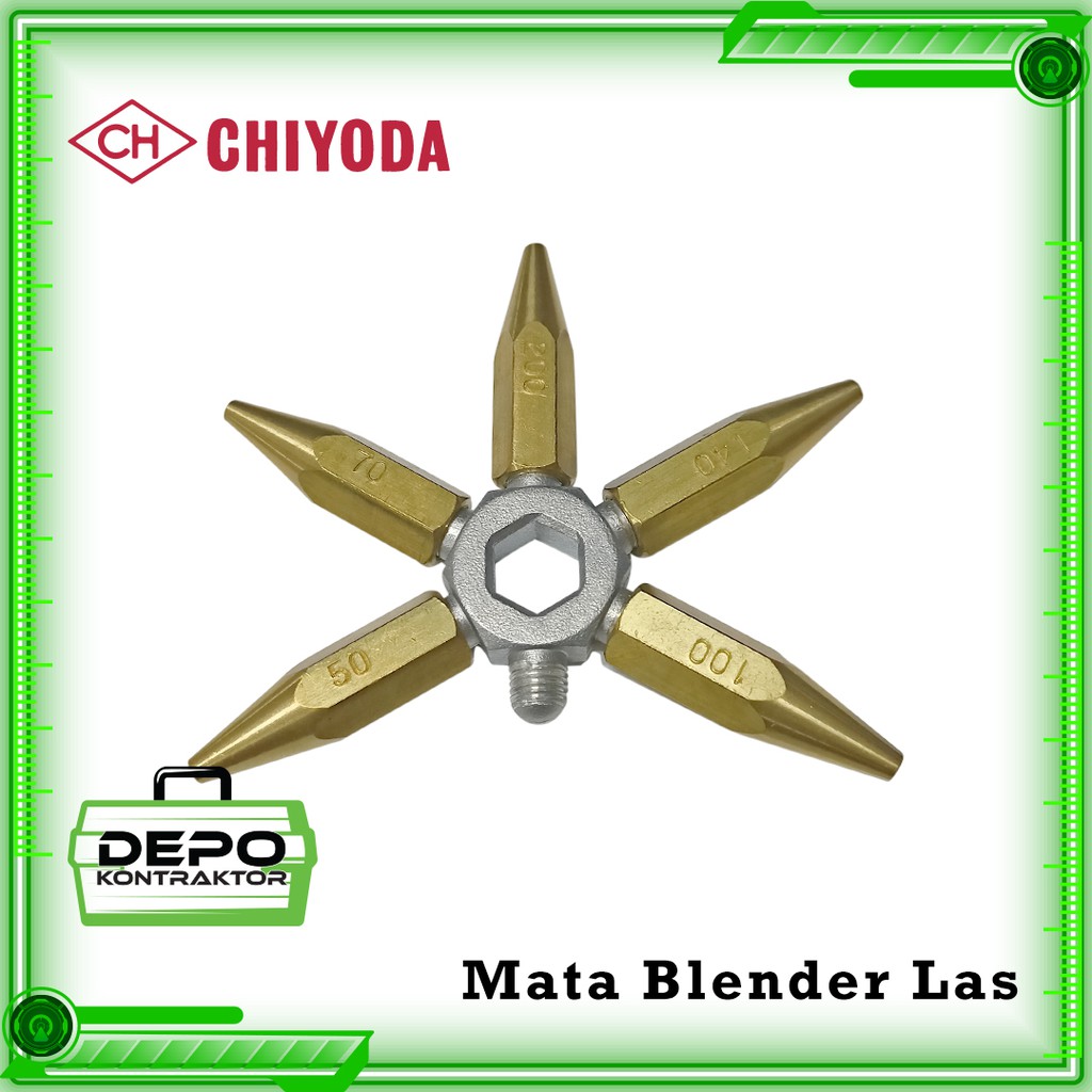 Mata Las Set Blender Potong Strong 8 Chiyoda