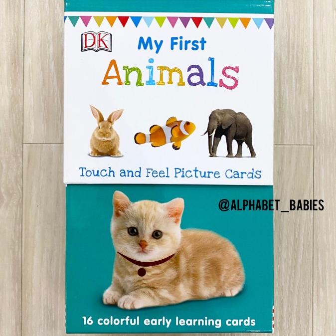 

Promo My First Animal Flash Cards Touch And Feel