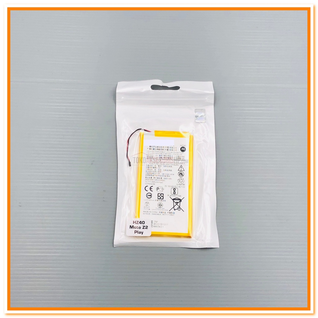 BATERAI Z2 PLAY / BATERAI XT1710 / BATRE Z2 PLAY HZ40 ORI