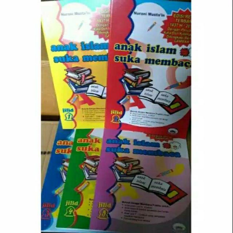 Buku Tk Anak Islam Suka Membaca Edisi Revisi Harga Eceran
