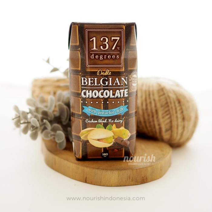 

ds211vz 137 Degrees Double Belgian Chocolate With Pistachio Milk 180Ml Xa201As