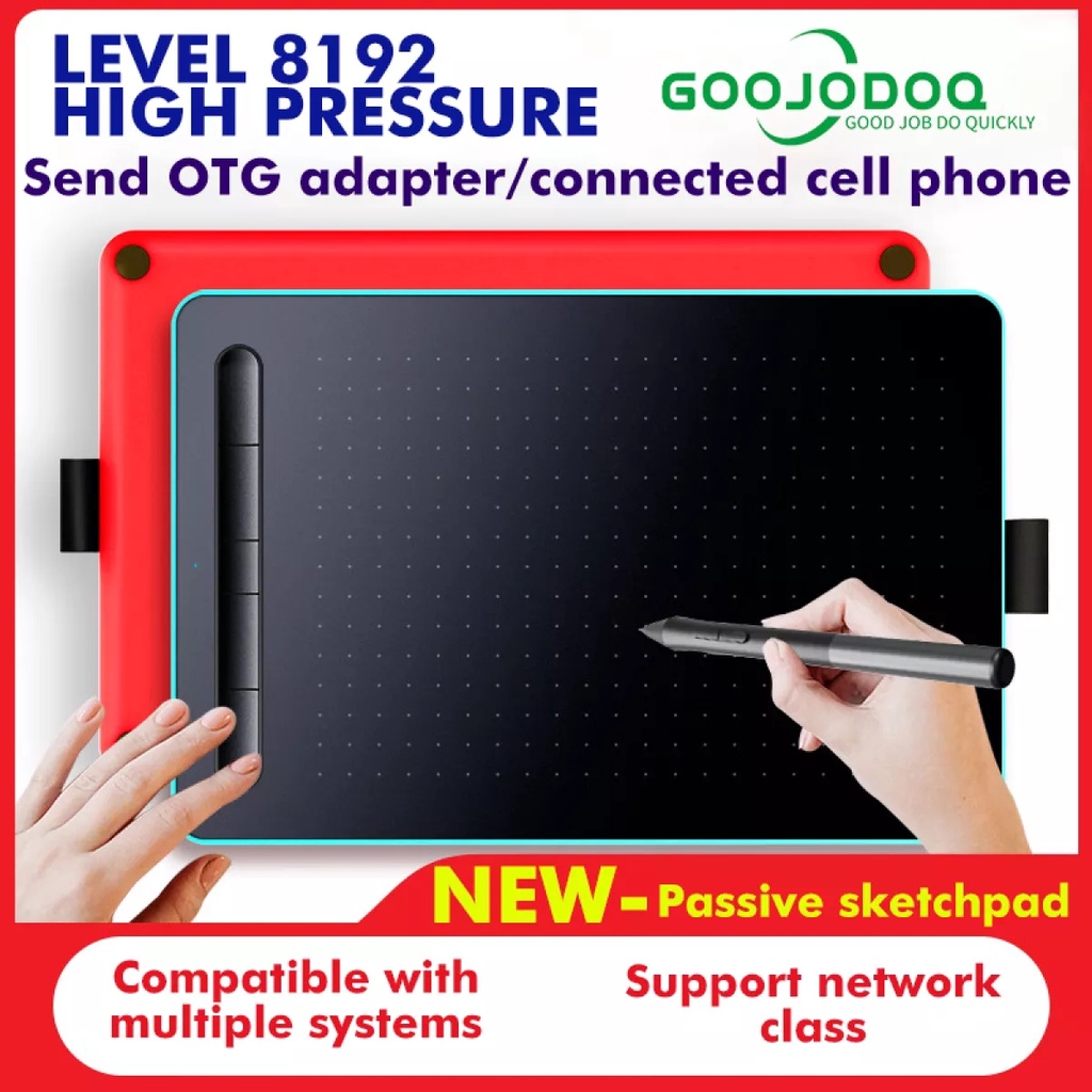 Goojodoq 8 10 inch Drawing Tablet for PC & Android phones USB Signature Drawing Tablet OSU Tablet Wi
