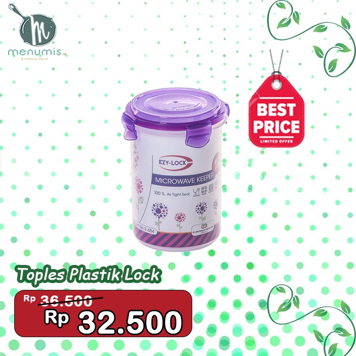 Toples Plastik Elianware Ezy / Toples Kue Kacang Murah