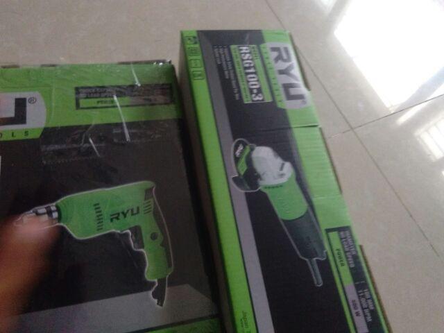 Paket Bor Tangan 10mm Rdr10-3re Grenda Tangan 4 Rsg100-3 Set Ryu