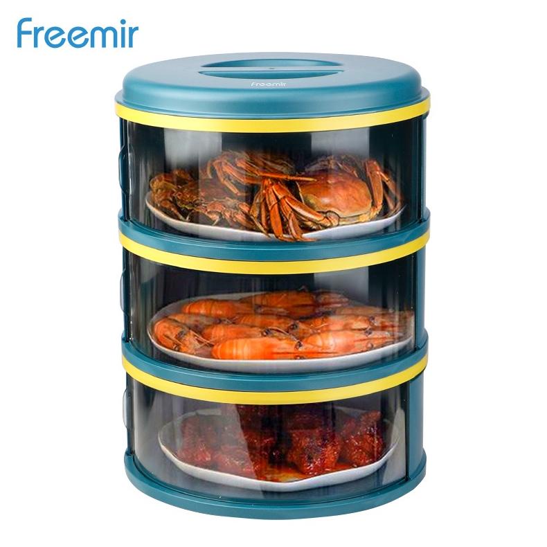 [HOT DEAL] FREEMIR 3/5/6 SUSUN TUDUNG SAJI MODERN BERTINGKAT PENUTUP PIRING / PENUTUP PIRING RUMAH T