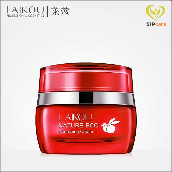 Cream Pengencang dan pencerah Kulit LAIKOU Krim Wajah Red Pomegranate Whitening Moisturizing 55g Ori