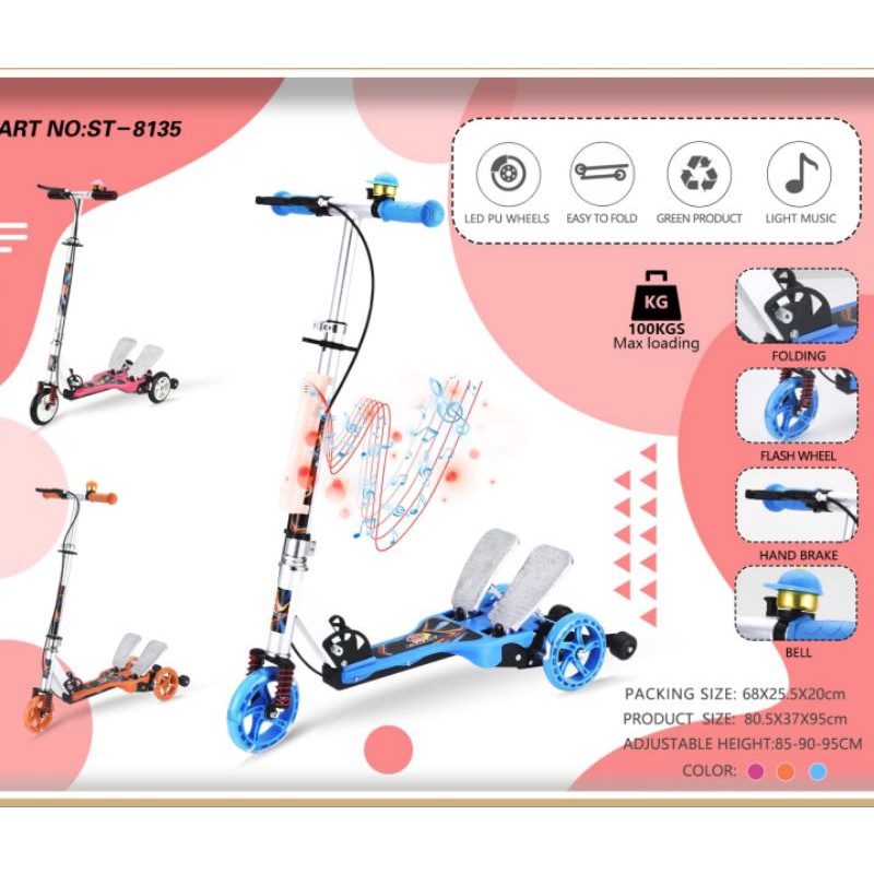 Scooter skuter otoped injak pedal By EXOTIC