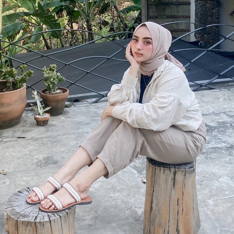 SIMPLY PEARL /sandal boho / sandal etnik / sandal bohemian / sandal wanita-7