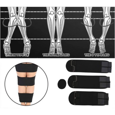 Sabuk Terapi Pelurus Kaki O X Belt Untuk Kaki O Kaki X 3pcs