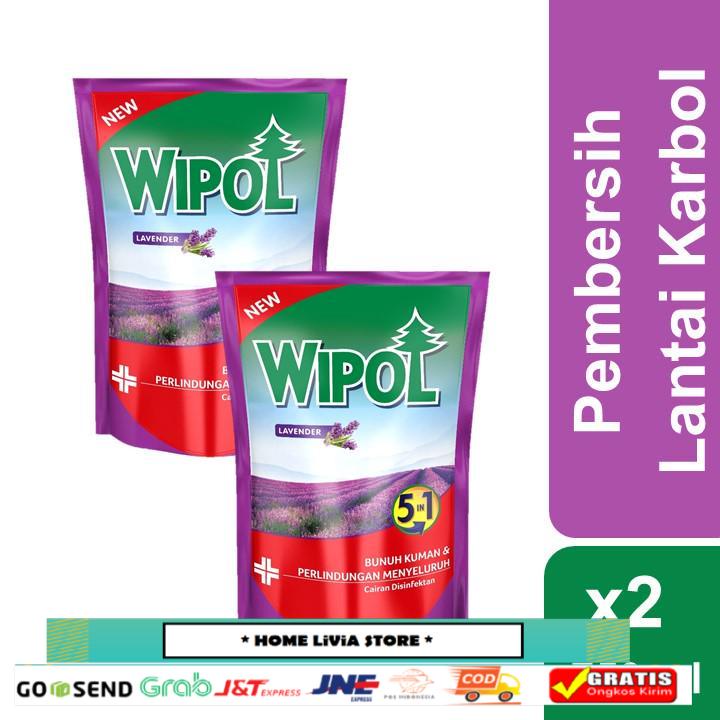 Wipol Ultra Protection Anti Serangga Lavender Pouch 750ml Twin Pack
