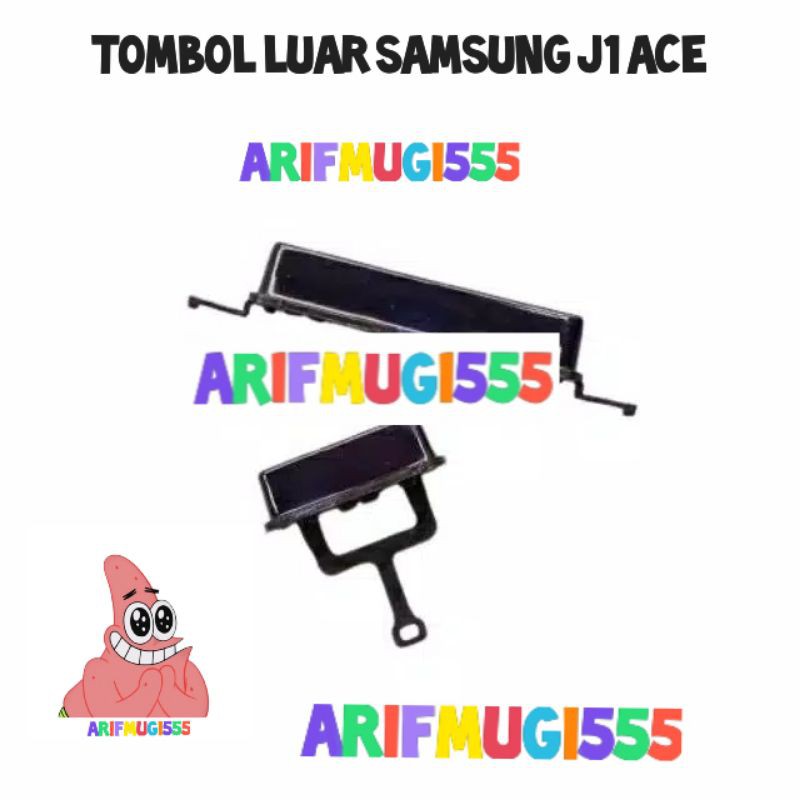 TOMBOL LUAR ON OFF PLUS VOLUME SAMSUNG J1 ACE ORIGINAL