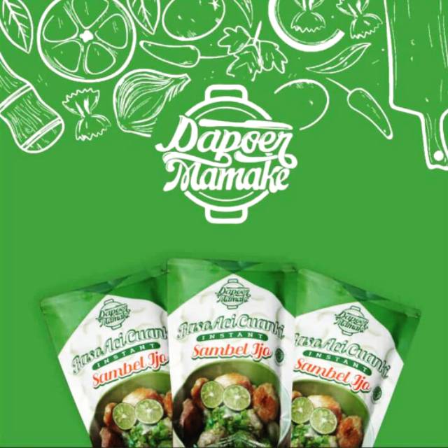 

Baso aci cuanki sambal ijo. dapoer mamake