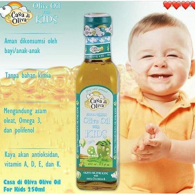

[[BISA COD]] EVOO Baby Olive Oil Casa Di Oliva Olivia For Kids Bayi Minyak Zaitun TERLENGKAP Kode