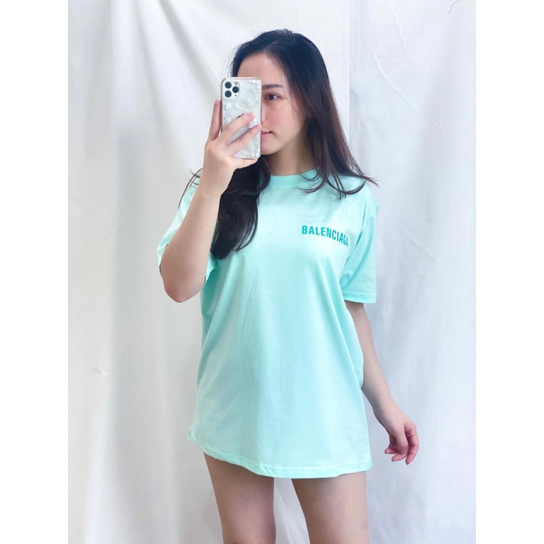 INFINITEE - Kaos Oversize Wanita Atasan Wanita Jumbo Bahan Cotton Combed 30s