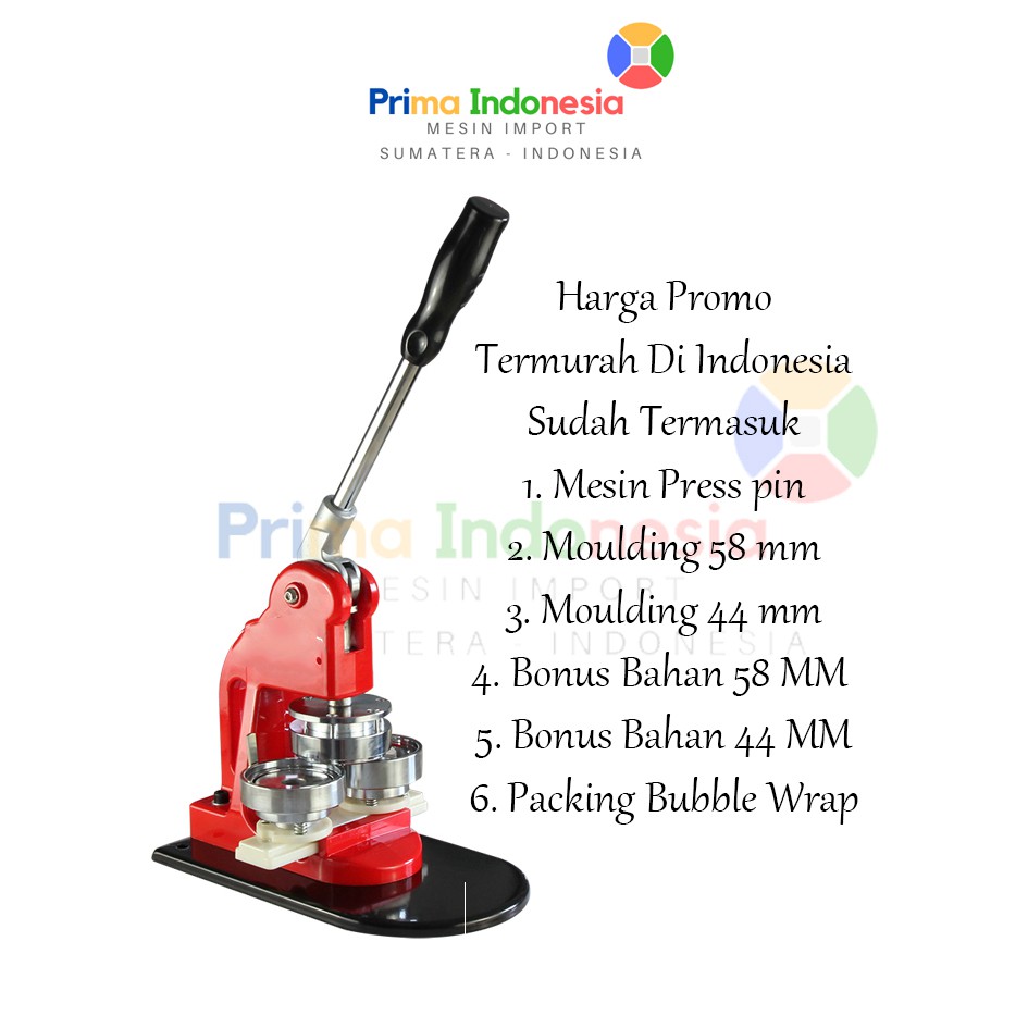 Mesin Press Pin Talent 2 Moulding 58 & 44