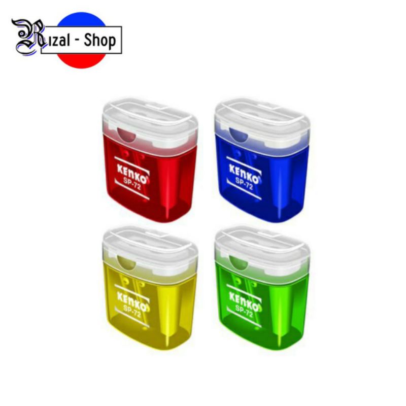 

Rautan Pensil / Serutan Kenko SP-72 Sharpener Pencil 2 Lubang