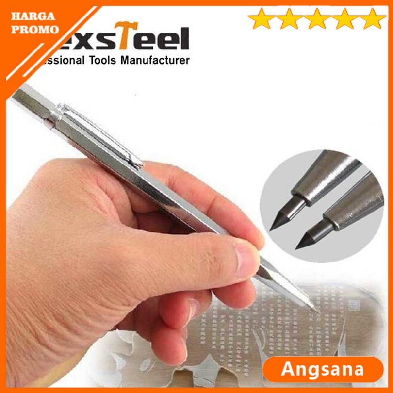 

Murah Pena Ukir Metal Engraving Scriber Tungsten Carbide Tip Bagus