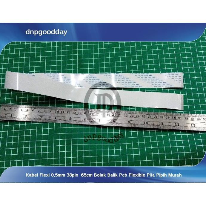 

Kabel Flexi 0,5Mm 38Pin 65Cm Bolak Balik Pcb Flexible Pita Pipih Mura Dnpgood11 Juara