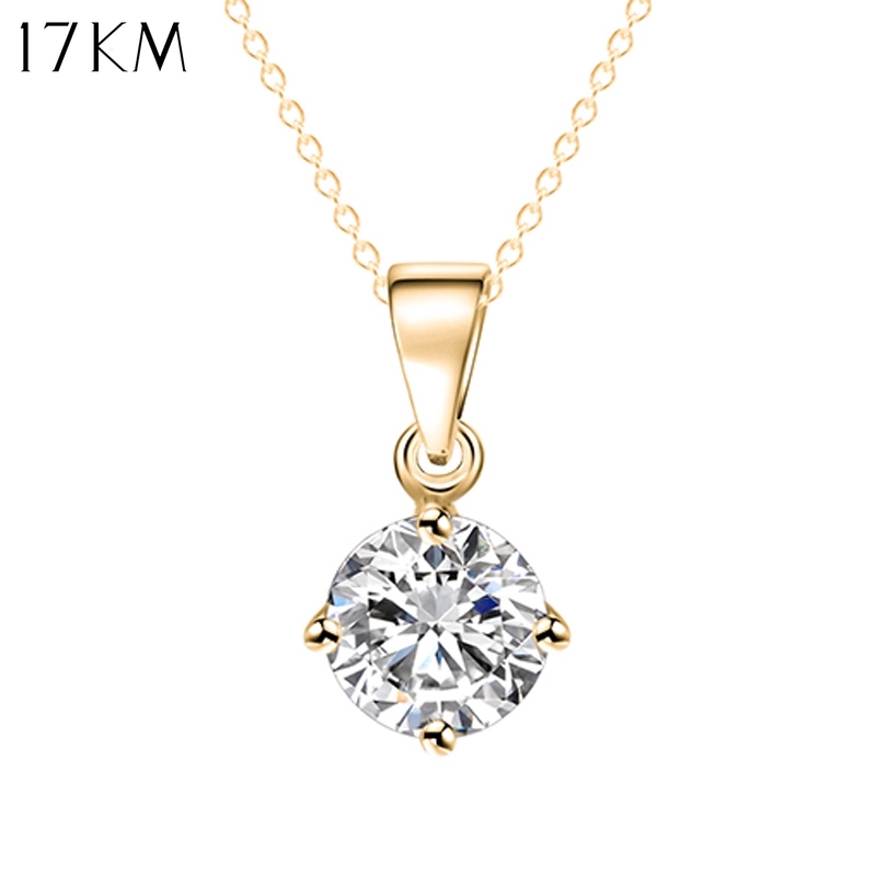 Geometric Zircon Gold Sliver Rhinestone Choker Necklace Fashion Jewelry Gift