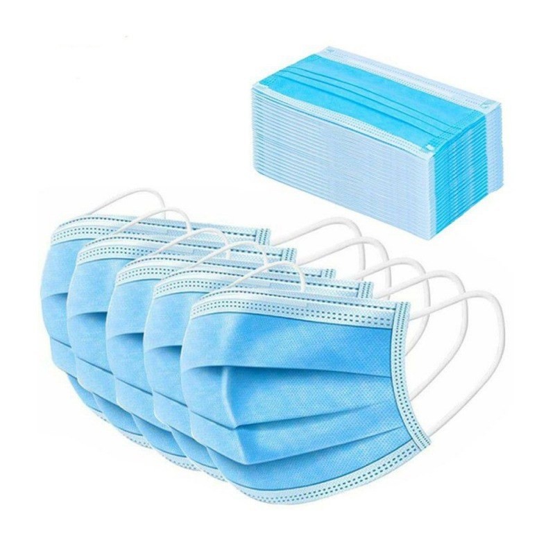 Masker 3 Ply / Masker 3Ply Isi 50 pcs bersertifikat CE Disposable Mask