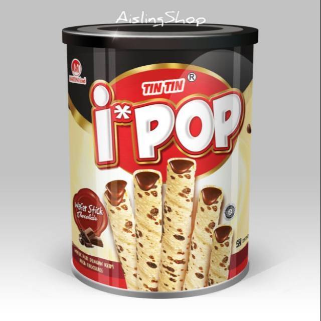 

Tin Tin Ipop Wafer Stick / Astor Kaleng 330 gram