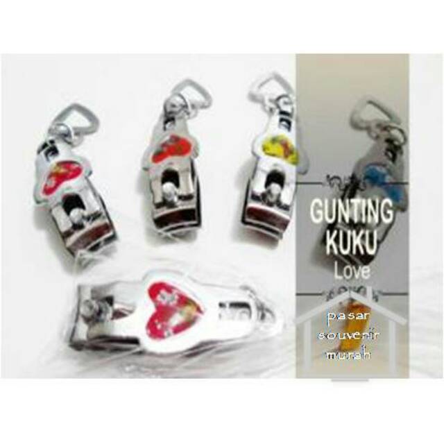 

Gunting Kuku Love Wedding Souvenir