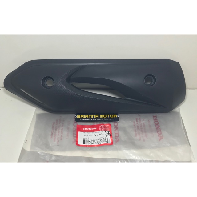 TUTUP KNALPOT BEAT KARBU ORI HONDA 18318 KVY 901