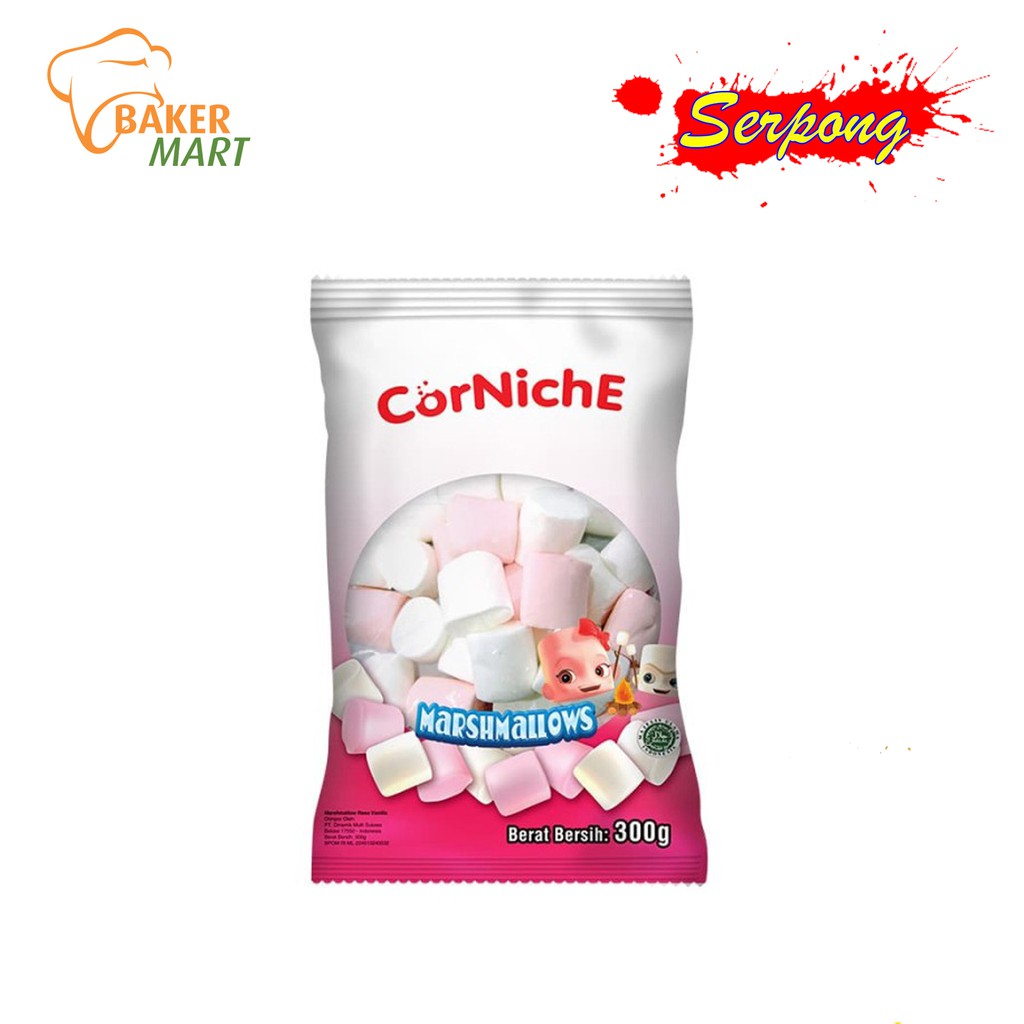 

Corniche Mega Marshmallow White Pink 300gr