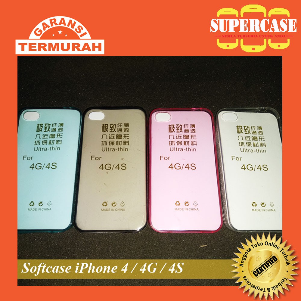 Softcase iPhone 4 - iPhone 4G - iPhone 4S
