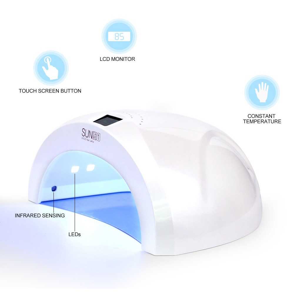 SUNUV SUN1 Pengering Kutek Kuku UV LED Nail Dryer 48W