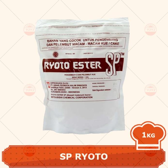 

SP RYOTO ESTER CAKE EMULSIFIER POUCH 1KG