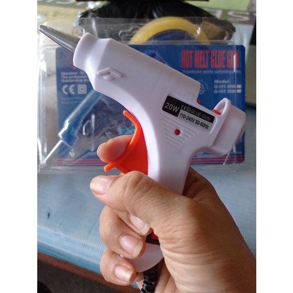 Alat Lem Tembak Saklar On Off/Pistol Glue Gun/Hot Melt Glue Gun