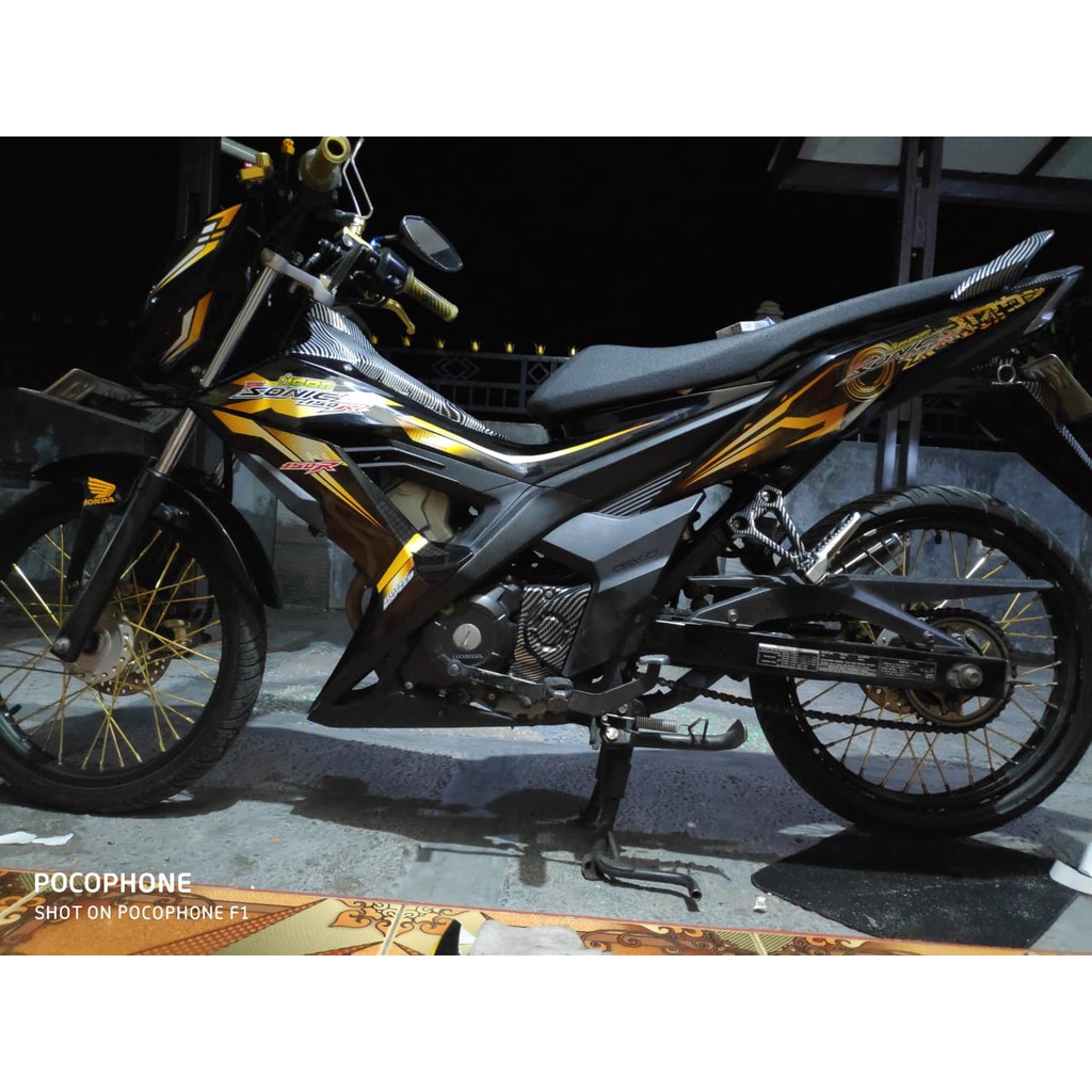Striping Honda Sonic Gold Shopee Indonesia