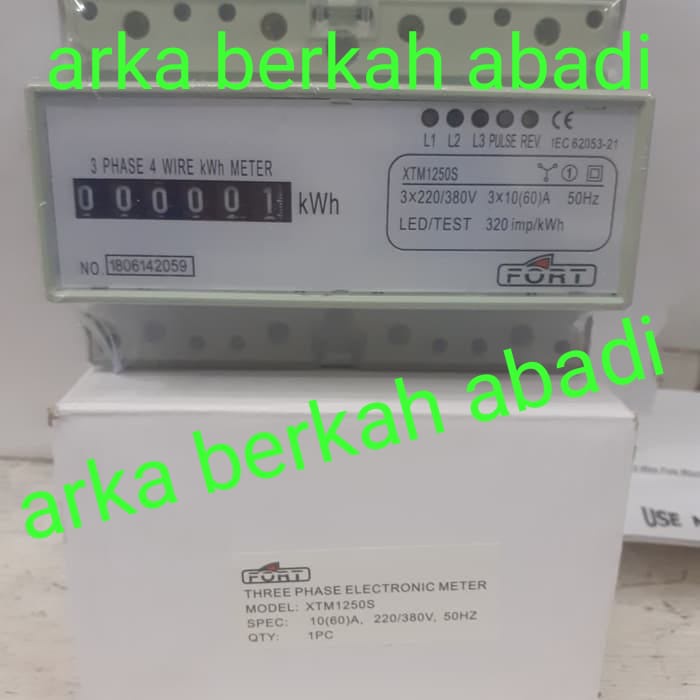 KwH Meter XTM1250S Type Direct Analog