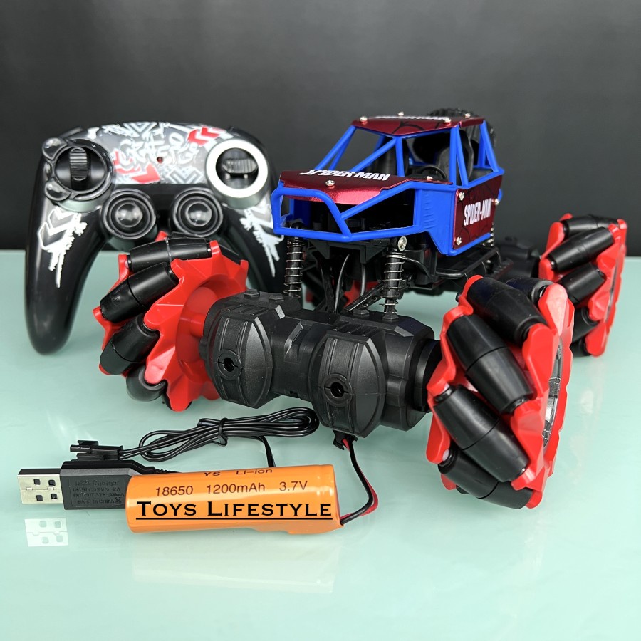 Mainan Mobil Remote Control Crawler Super Hero Skala 1:20 2.4 GHz