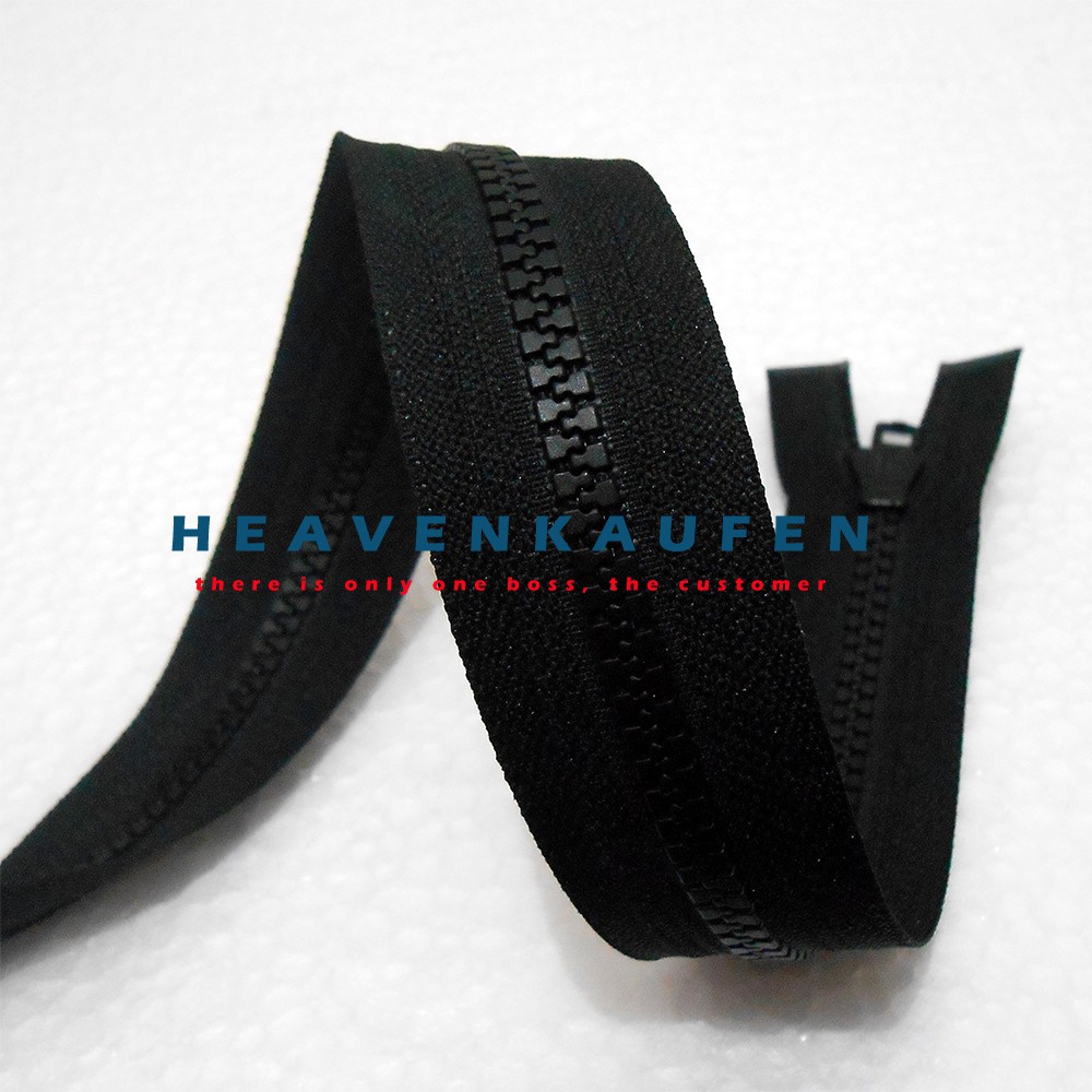 Resleting/Zipper Vislon YKK 80 cm Hitam Murah