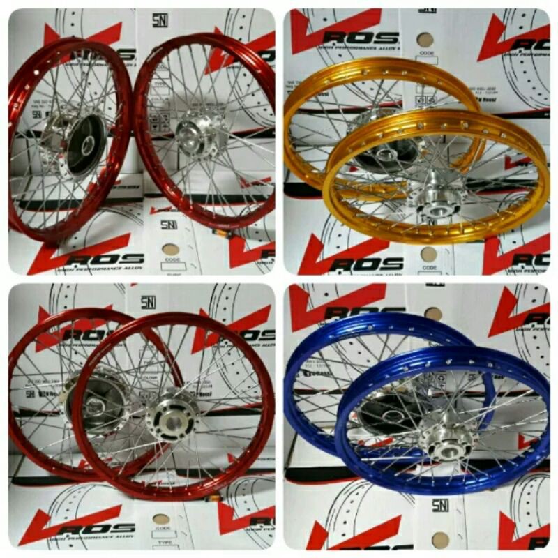 Velg Jari Jari Vixion New Warna Merah Gold Biru Ungu Shopee Indonesia