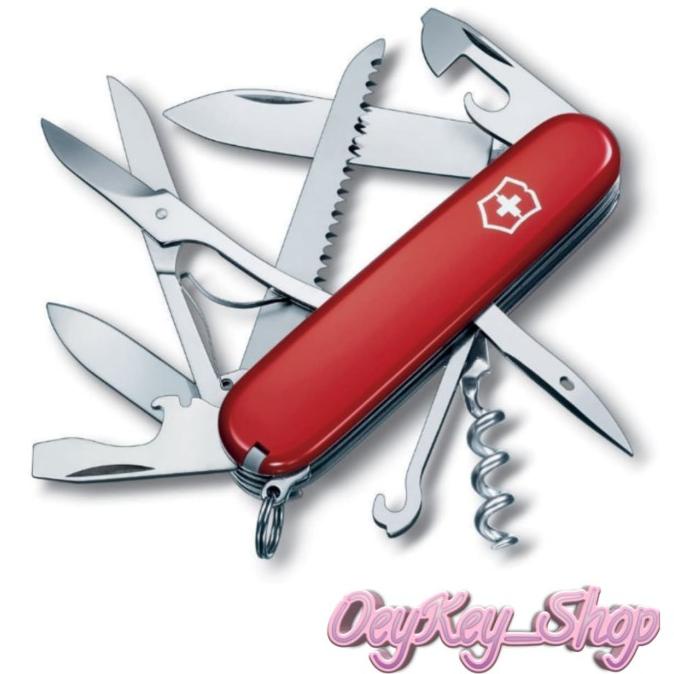 

Coarcella - Gunting/Victorinox Huntsman Alat Saku Serbaguna - Merah