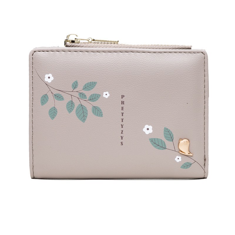 (COD) Dompet Lipat Wanita Dompet Koin Mini Women's Wallet MALL SHOPPING