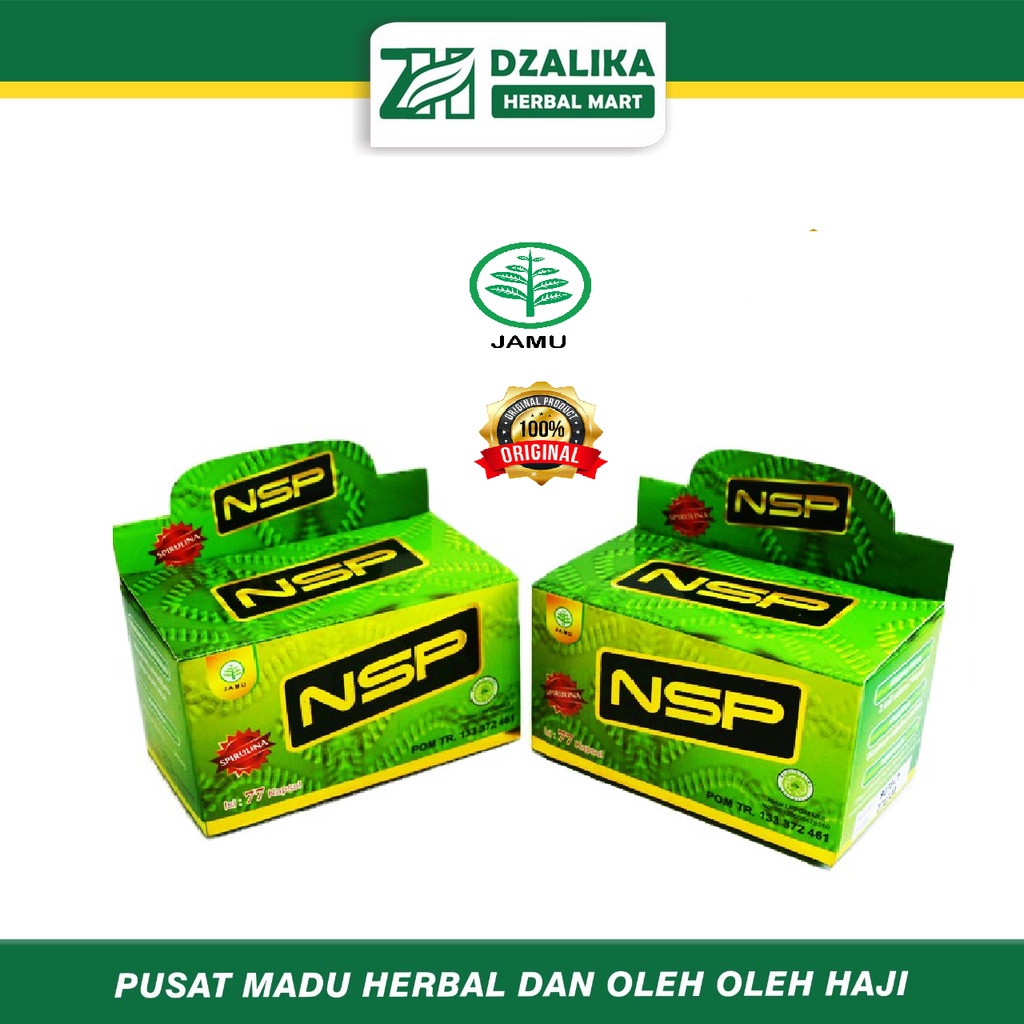 NSP NEO SPIRULINA KAPSUL SPIRULINA