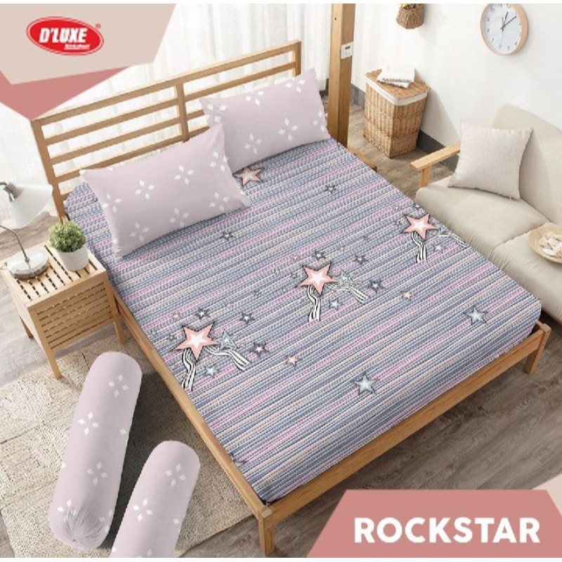 Sprei Deluxe Kintakun 160x200 & 180x200 T.30 King Rokcstar
