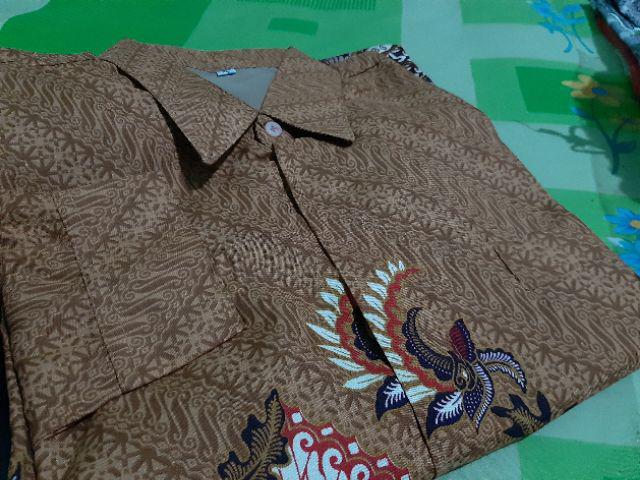 Kemeja Batik Semi Sutra Full Furing Nf20-01 Series