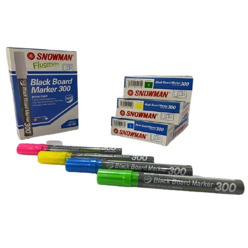 

Snowman Fluorescent Spidol Blackboard Marker 300