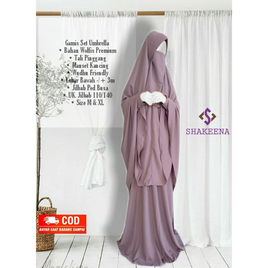 gamisset wolfis/ gamis set wolvis cadar B02