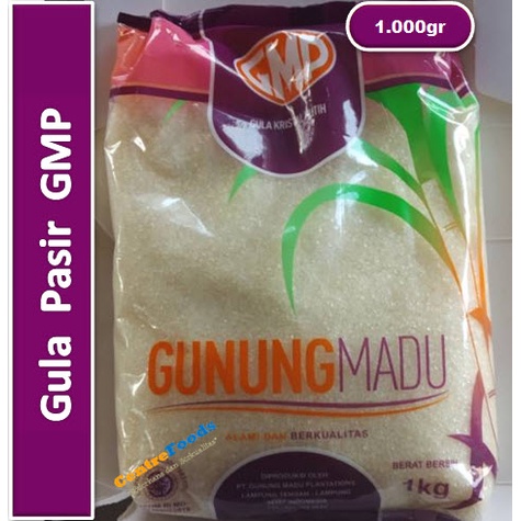 

Gula Pasir GMP | Gunung Madu 1 Kg [ Harga Per BKS ]