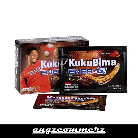 

SIDOMUNCUL Kuku Bima Ener-G Coffee 6 Sachet Rasa Kopi Minuman Energi Serbuk