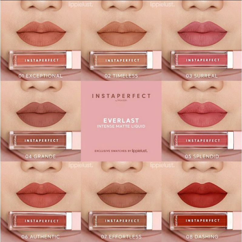 Wardah Instaperfect Everlast Intense Matte Liquid Lipcream