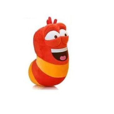 Boneka LARVA MERAH ORIGINAL BY LARVA Size 12x8x16CM